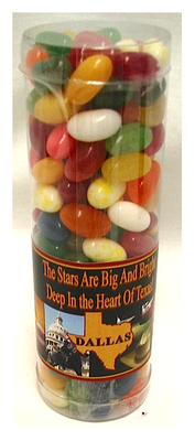 Texas Tall Tube W/ Gourmet Jelly Beans