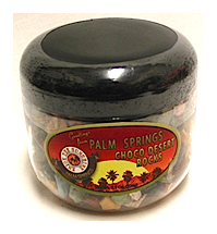 Palm Spring Short Jar Of Chocolate Rocks