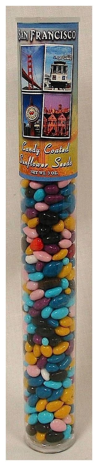 San Francisco Collage Candy Coated Sunflower Seeds