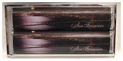 San Francisco Night 2 Pack Candy Bars - Milk Chocolate Caramel & Crisp