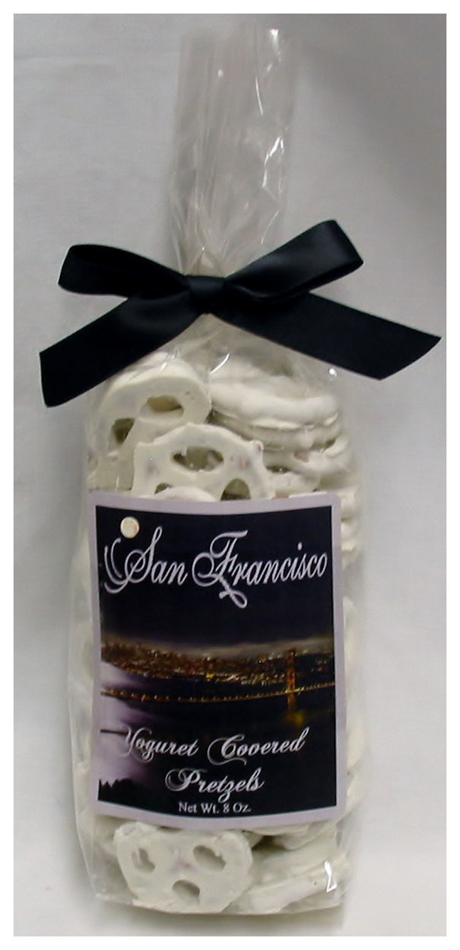 San Francisco Night Bag of Yogurt Covered Pretzels Net Wt 8Oz