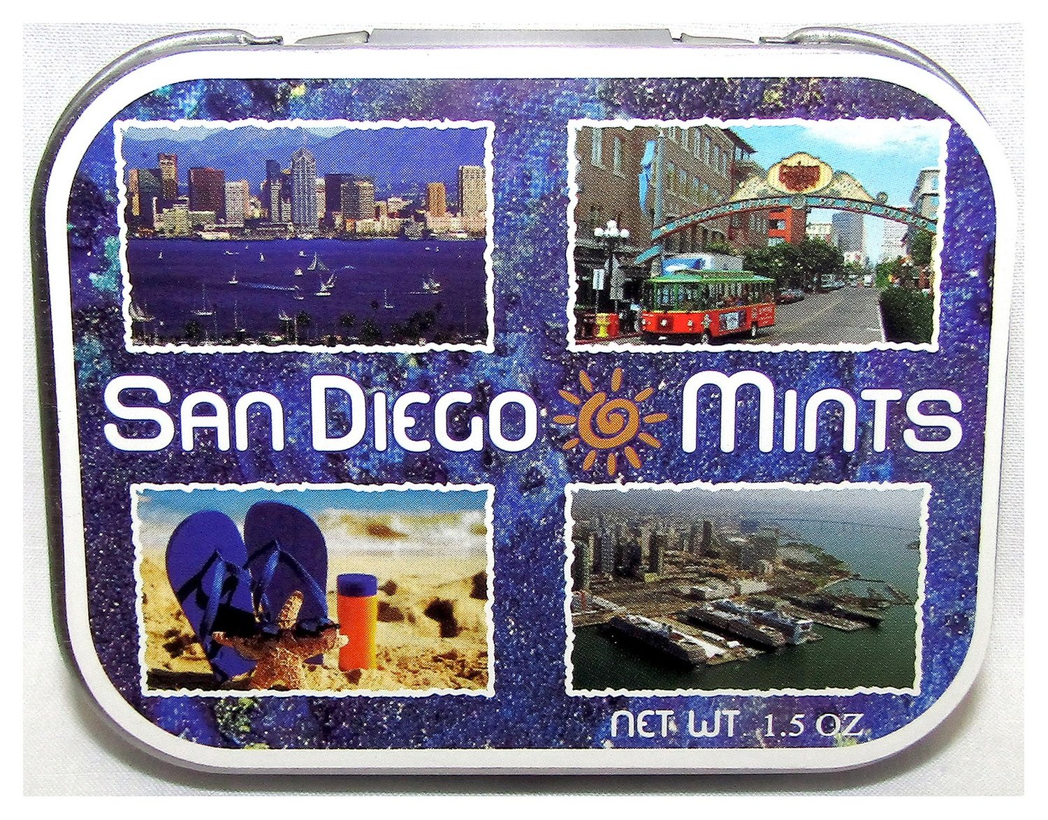 San Diego Blue Mint Tin