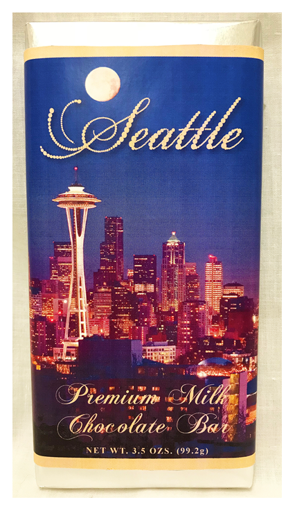 Seattle Premium Large Milk Chocolate Bar