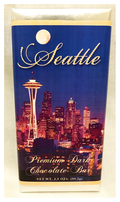 Seattle Premium Large Dark Chocolate Bar