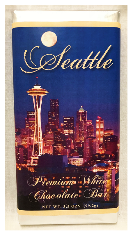 Seattle Premium Large White Chocolate Bar