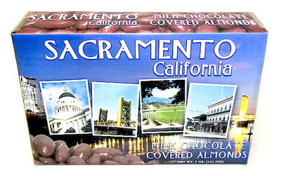 Sacramento Milk Chocolate Covered Almonds