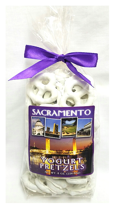 Sacramento Yogurt Covered Pretzels in a Bag