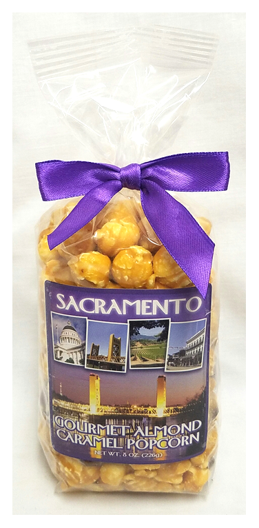 Sacramento Almond Caramel Popcorn