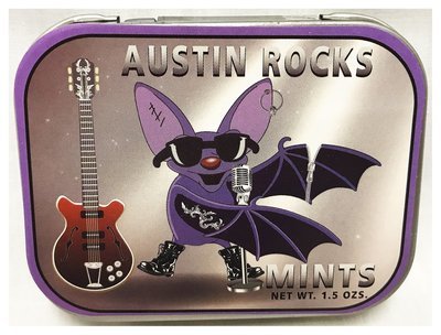Austin Rocks Tin with Mints