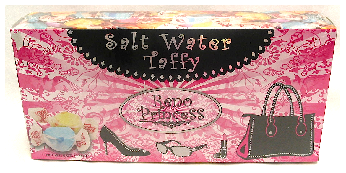 RENO PRINCESS GOURMET TAFFY NET WT 7OZ