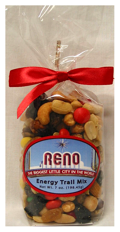 Reno Bag w Energy Trail Mix Net Wt 7Oz