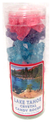Reno Lake Tahoe Crystal Candy Rocks Net Wt 6Oz