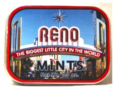 Reno Tin with Mints