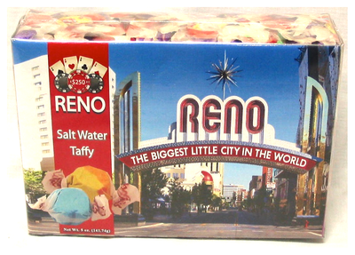 RENO BOX OF TAFFY NET WT 5OZ