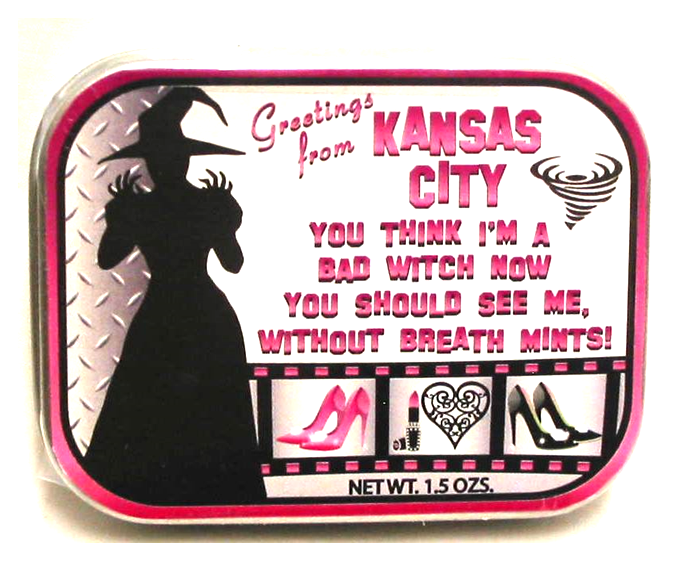 Kansas Bad Witch Tin with Mints