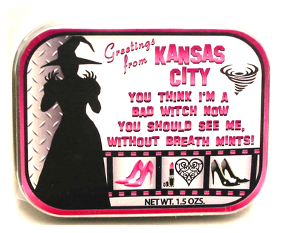 Kansas Bad Witch Tin with Mints
