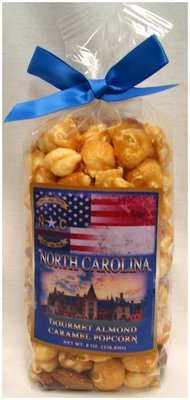 North Carolina Gourmet Almond Caramel Popcorn