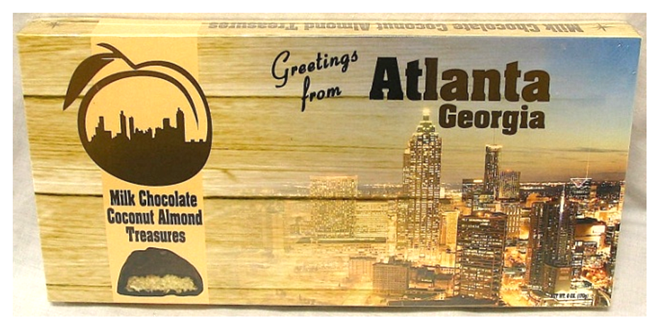 Atlanta Milk Chocolate Coconut Almond Treasures Net Wt. 6 Oz