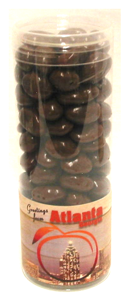 Atlanta Tall Tube w/ Milk Chocolate Raisins Net Wt. 6.25Oz