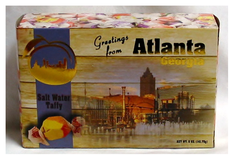 Atlanta Gourmet Fruit Flavored Taffy Net Wt. 5 Oz.