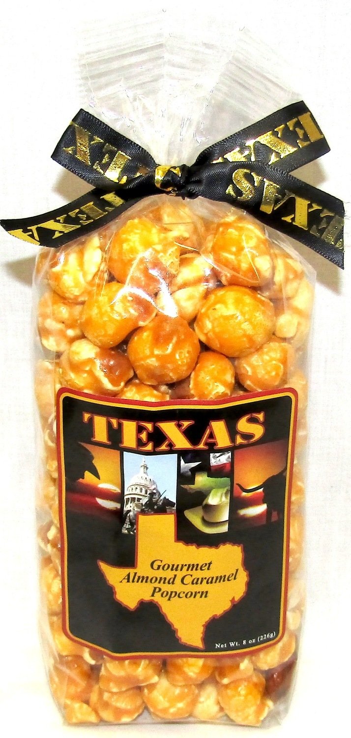 Texas Gourmet Almond Caramel Popcorn