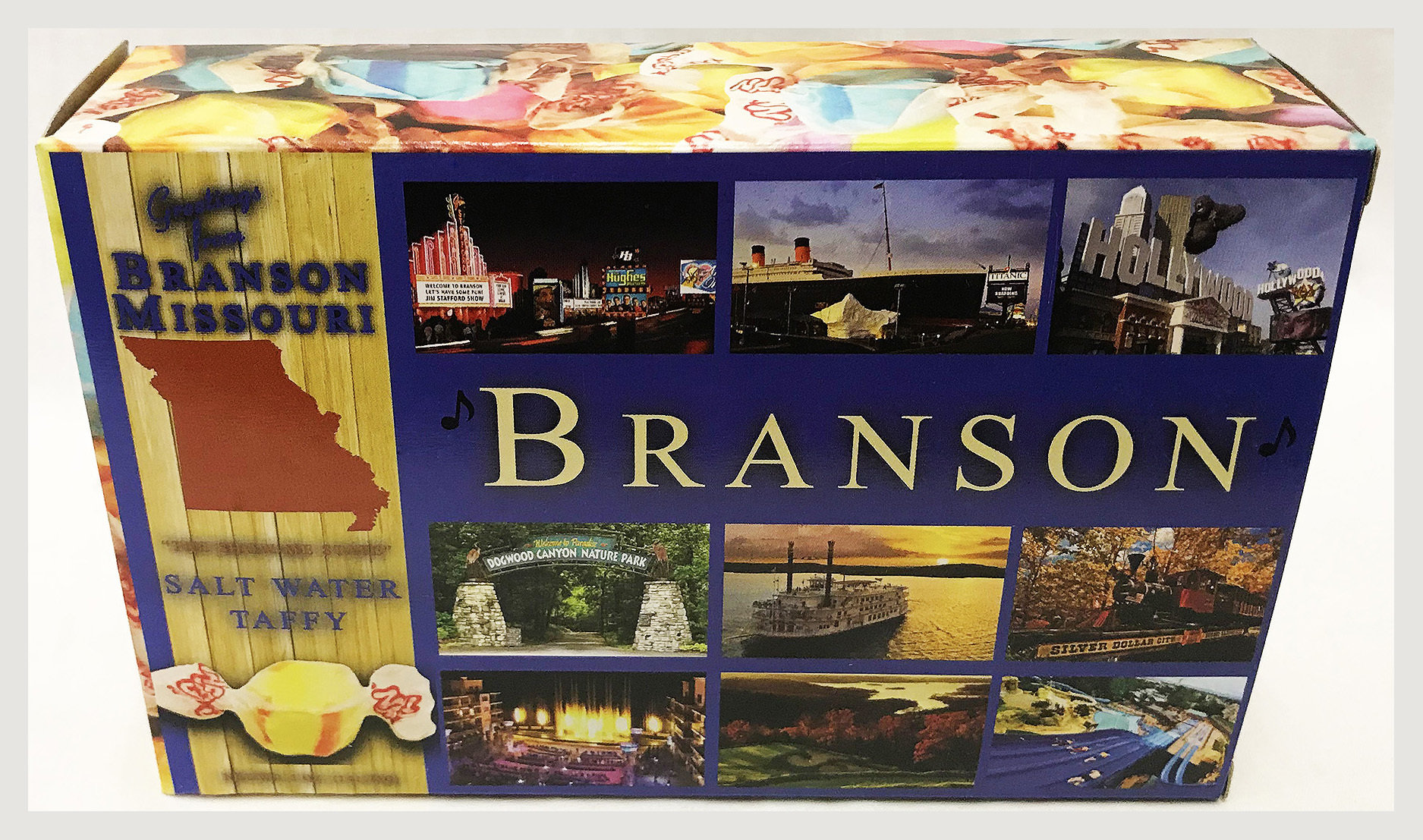 Missouri Box of Salt Water Taffy