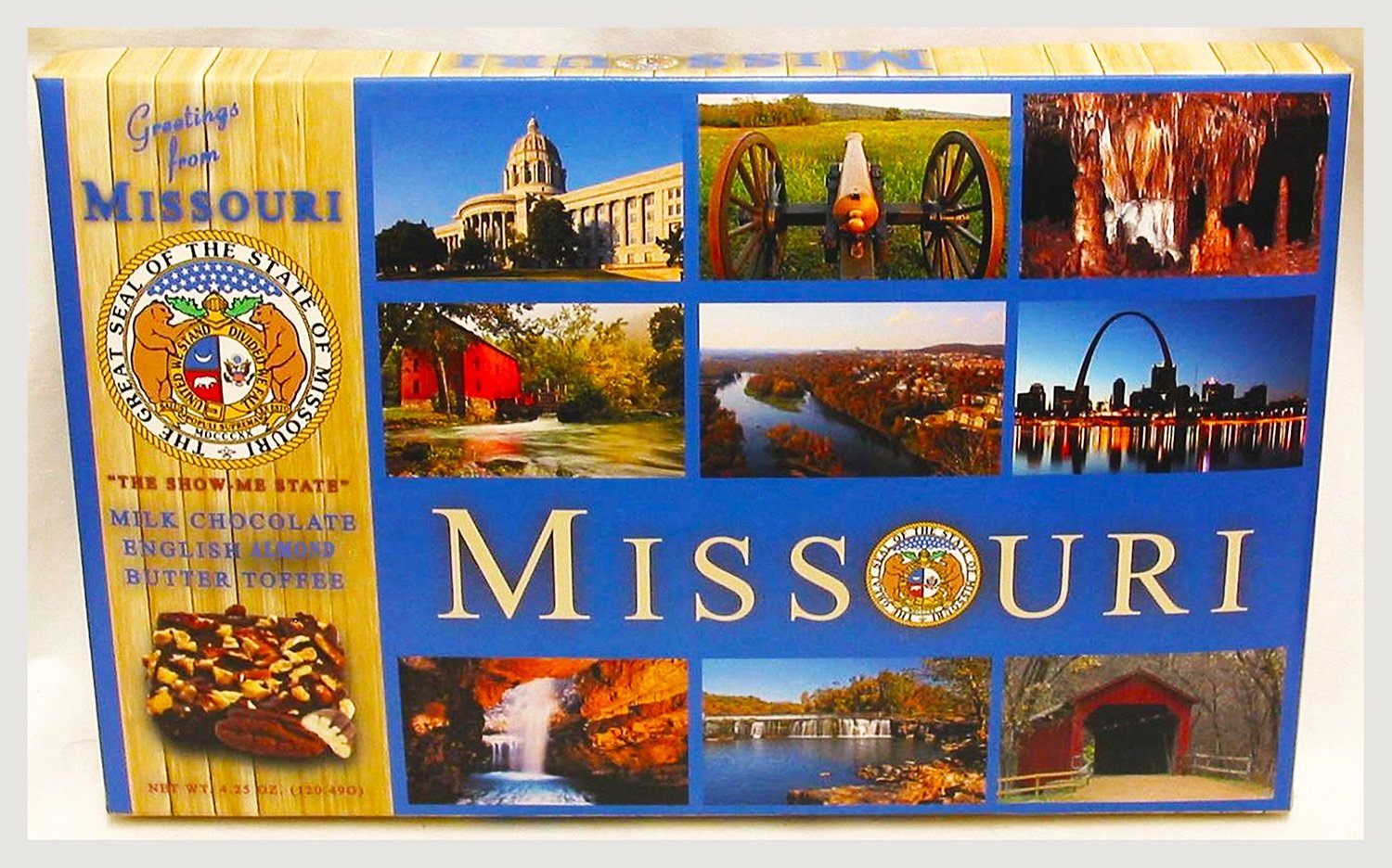 Missouri Box Of Milk Chocolate Almond Butter Toffee