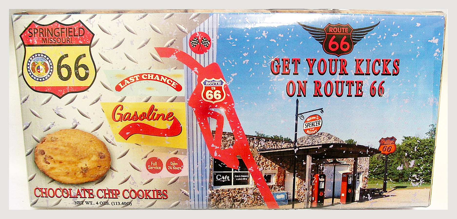 Route 66 Box of Chocolate Chip Cookies