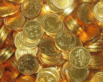 Chocolate Coins & Poker Chips