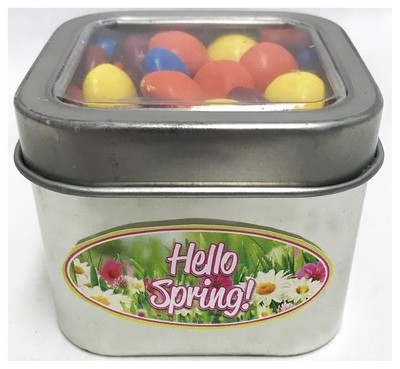 Spring 2" Tin with Chocolate Copy Cats
