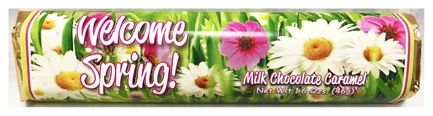 Spring Milk Chocolate Caramel Bar