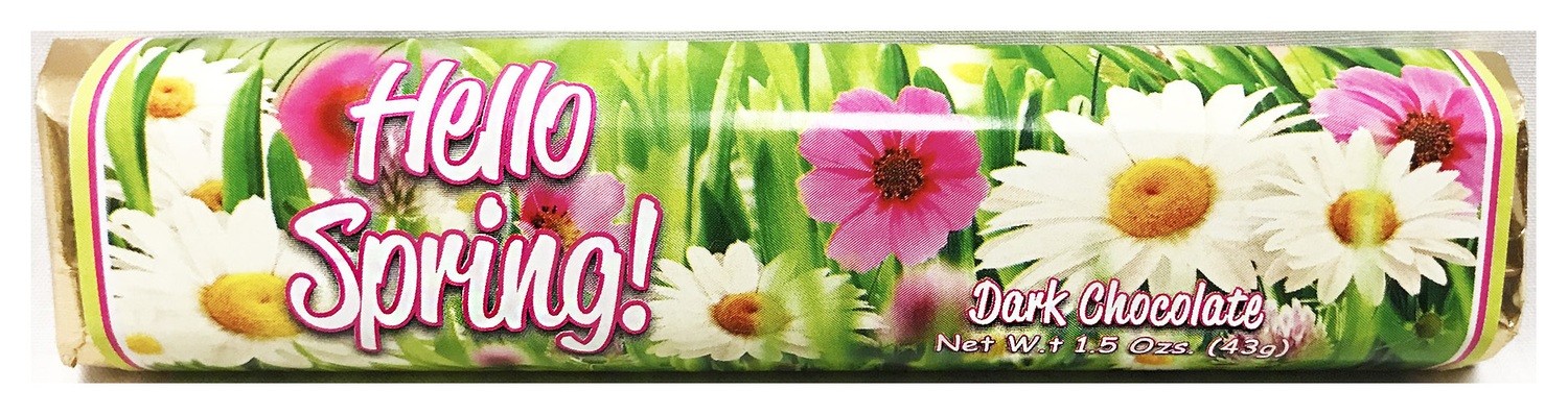 Spring Dark Chocolate Bar