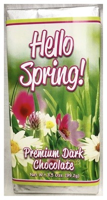 Spring Dark Chocolate Tablet
