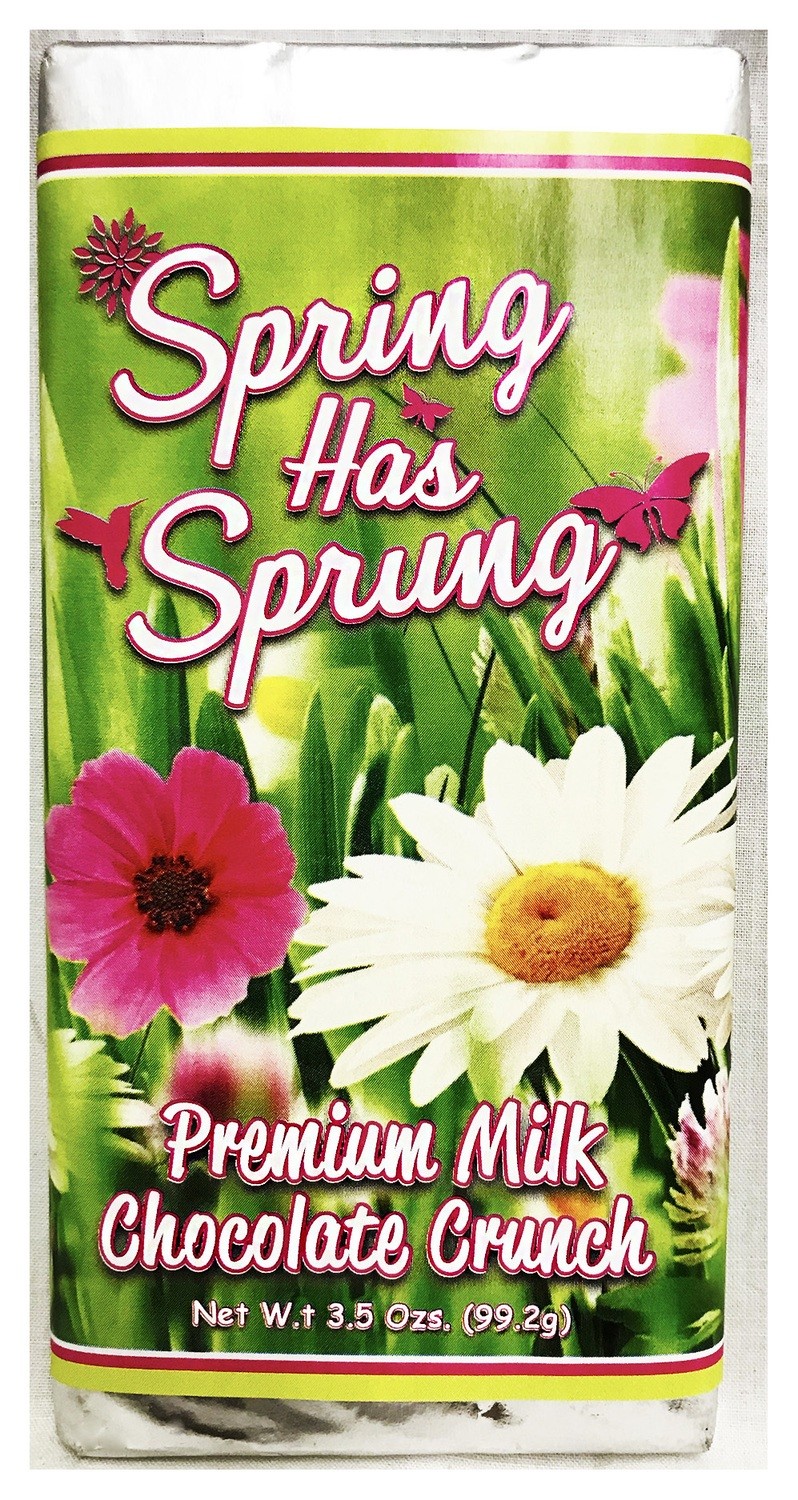 Spring Milk Chocolate Crunch Tablet