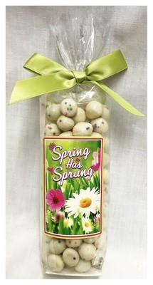 Spring Stand Bag Filled with Chocolate Cookie Bites