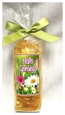 Spring Stand Bag Filled with Butterscotch Hard Candy