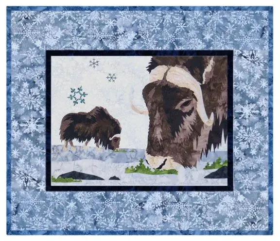 Alaskan Arctic: Musk Ox Pattern