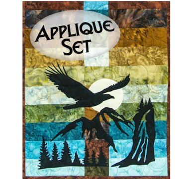 Wildwood Soaring Eagle Applique Set
