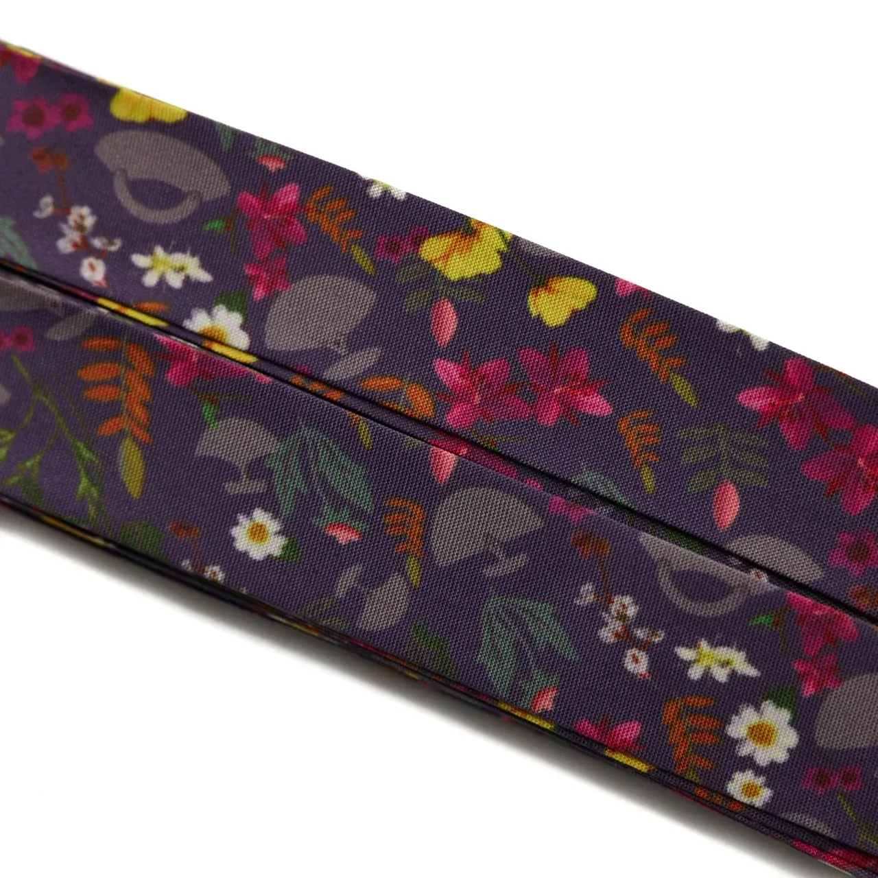 Floral & Ulu Bias by Martha Kyak Floral & Ulu Bias by Martha Kyak, Color: Dusty Purple