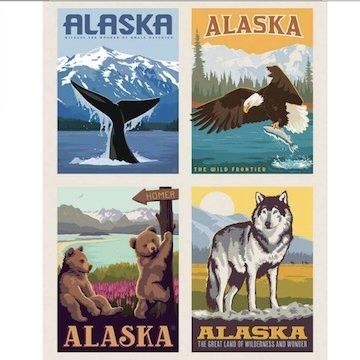 Alaska Pillow Panel