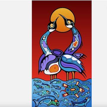 Sacred Earth Birds 24 Sacred Earth Birds 24" Panel