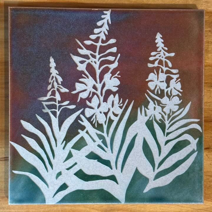 Brecht Studio Tile Trivets Brecht Studio Tile Trivets, Design: Fireweed