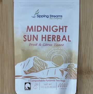 Sipping Streams Souvenir Tea Bags, Flavor: Midnight Sun Herbal