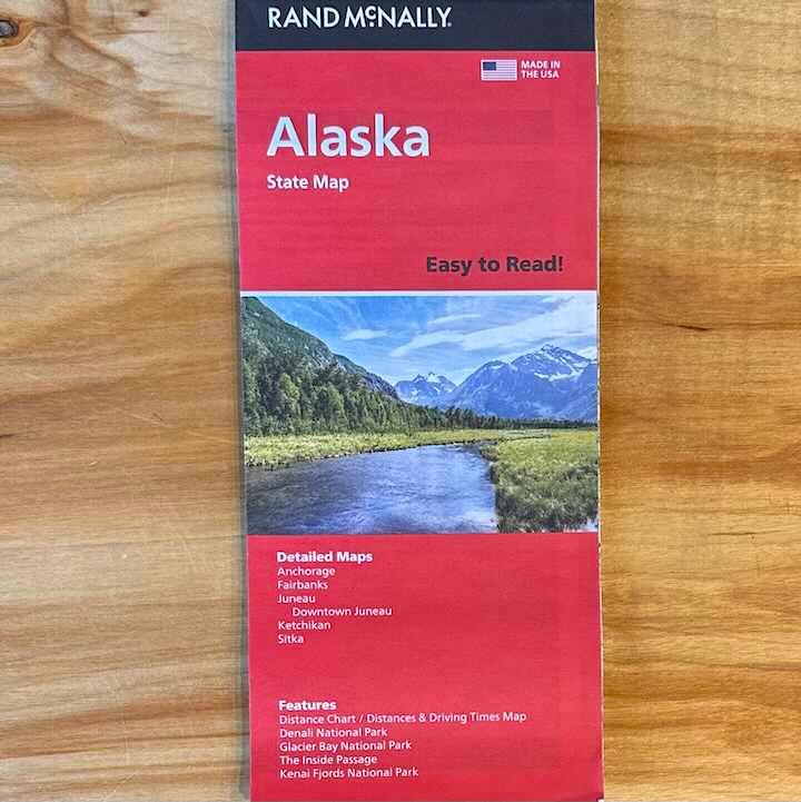 Alaska State Map - Easy to Read