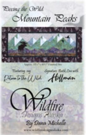 Piecing the Wild Mountain Peaks Pattern