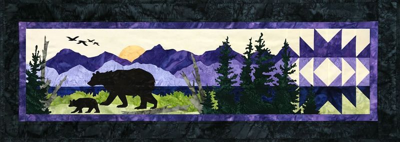 Morning Stroll Laser Cut Quilt Kit