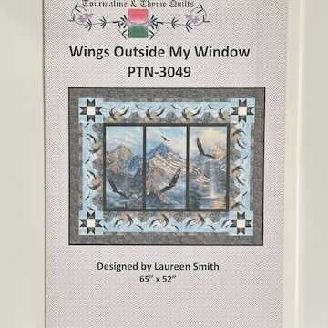 Wings Outside My Window Panel & Pattern