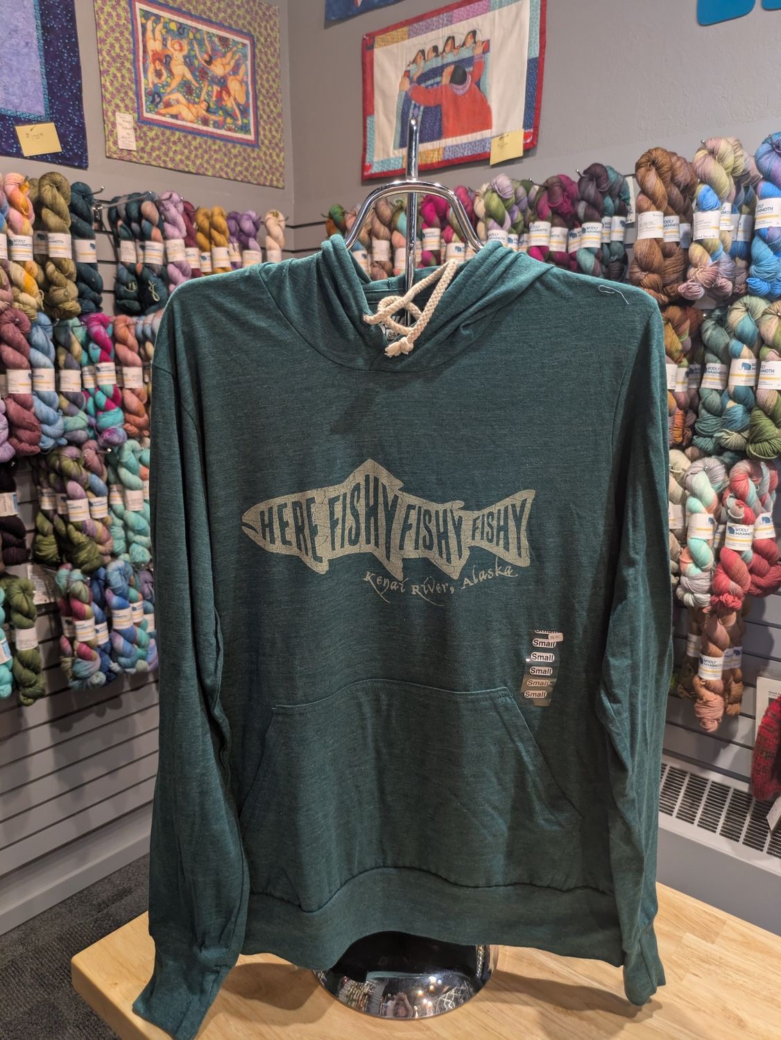 Here Fishy Fishy Fishy Hoodie