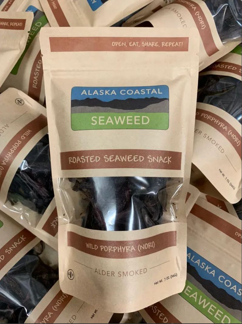 Roasted Seaweed Snack Roasted Seaweed Snack, Flavor: Alder Smoked
