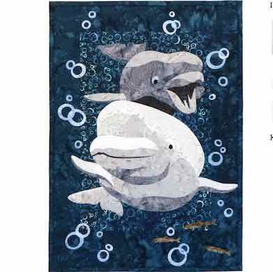 Baby Beluga Quilt Kit